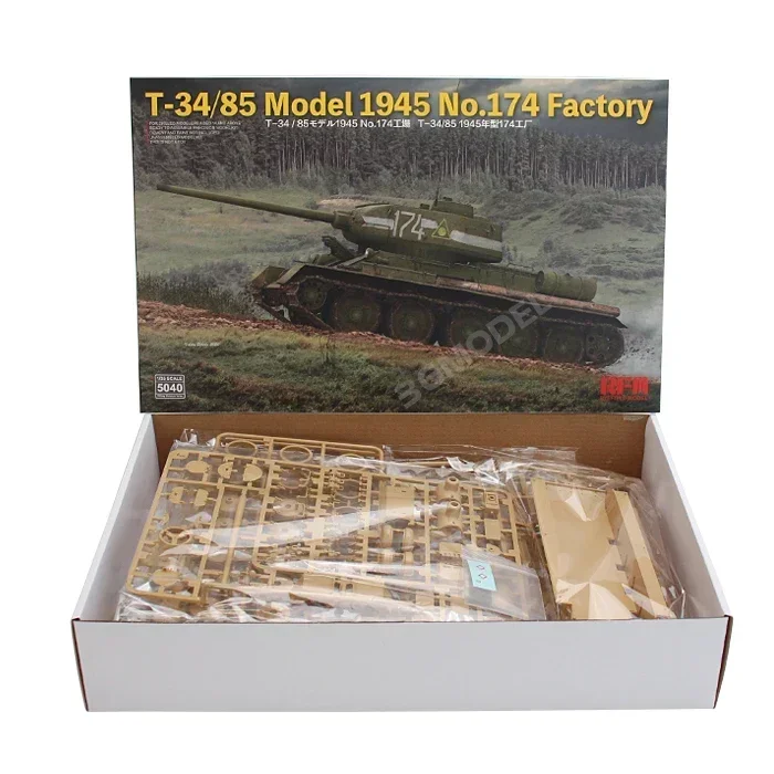 Paint Model Kit - Model Perakitan Ryefield RM-5040 1/35 Uni