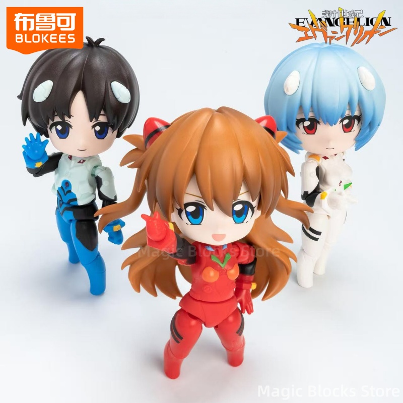 Model Kit Eva - BLOKEES NEON GENESIS EVANGELION Blok Bangunan